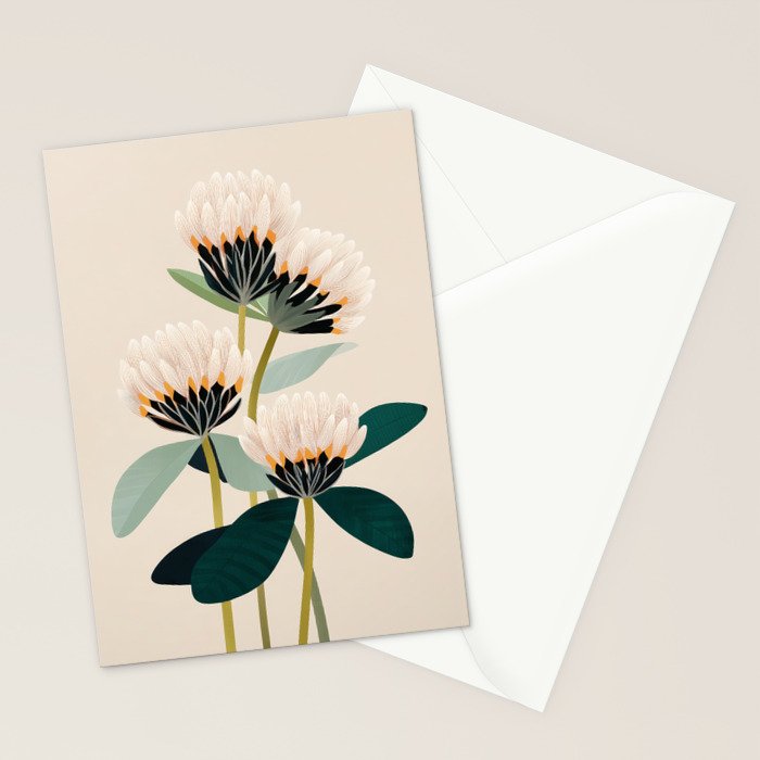 Soft Botanica Stationery Card Gallery Image 2