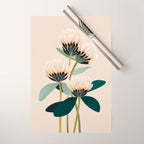 Soft Botanica Wrapping Paper Gallery Image 1