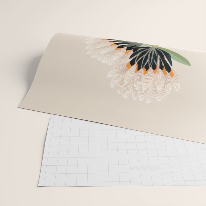 Soft Botanica Wrapping Paper Gallery Image 2