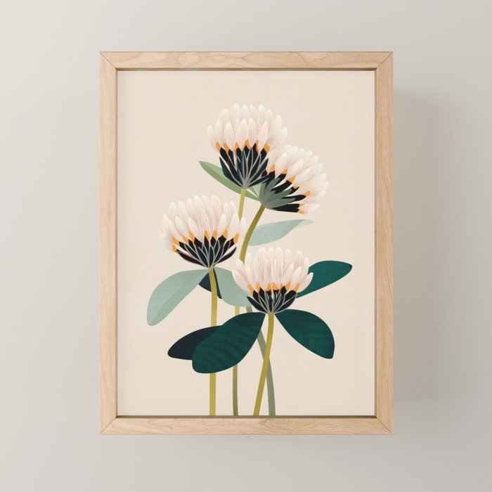 Soft Botanica Mini Art Print Gallery Image 1