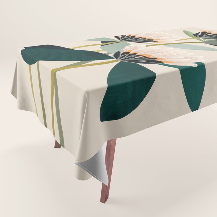 Soft Botanica Tablecloth Gallery Image 1