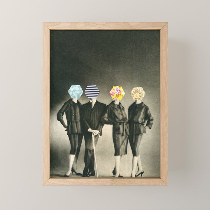 Modern Fashion Mini Art Print Gallery Image 1