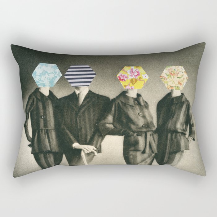 Modern Fashion Rectangular Pillow Gallery Image 2