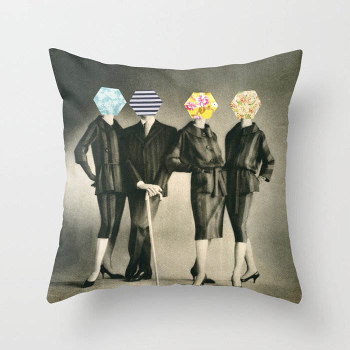 Modern Fashion Throw Pillow Gallery Image 6