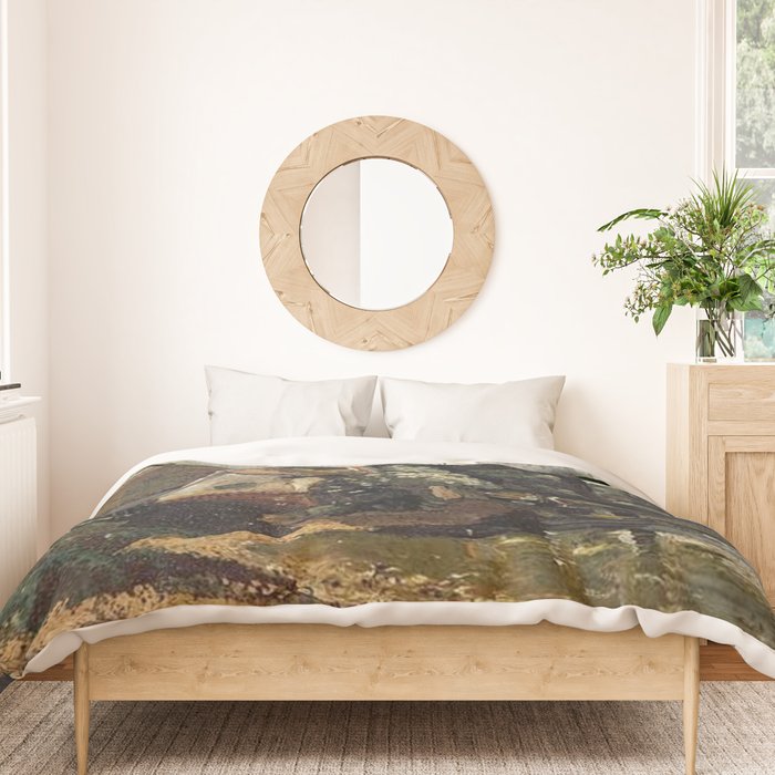 Vintage painting of a house by John Constable Duvet Cover Gallery Image 3