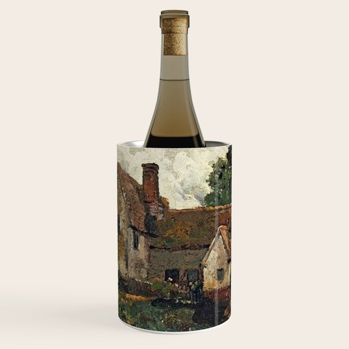 Vintage painting of a house by John Constable Wine Chiller Gallery Image 2