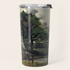 Vintage painting of a house by John Constable Travel Mug Gallery Image 2