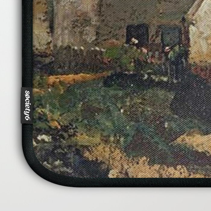 Vintage painting of a house by John Constable Laptop Sleeve Gallery Image 3