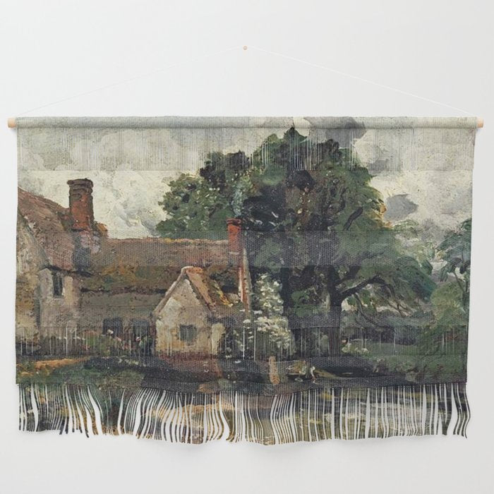 Vintage painting of a house by John Constable Wall Hanging Gallery Image 1