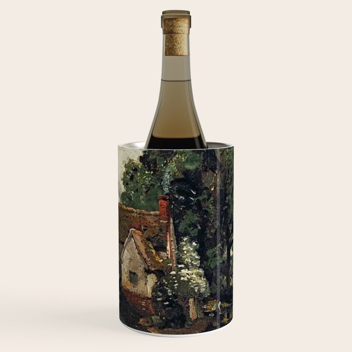 Vintage painting of a house by John Constable Wine Chiller Gallery Image 1