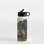 Vintage painting of a house by John Constable Water Bottle Gallery Image 1