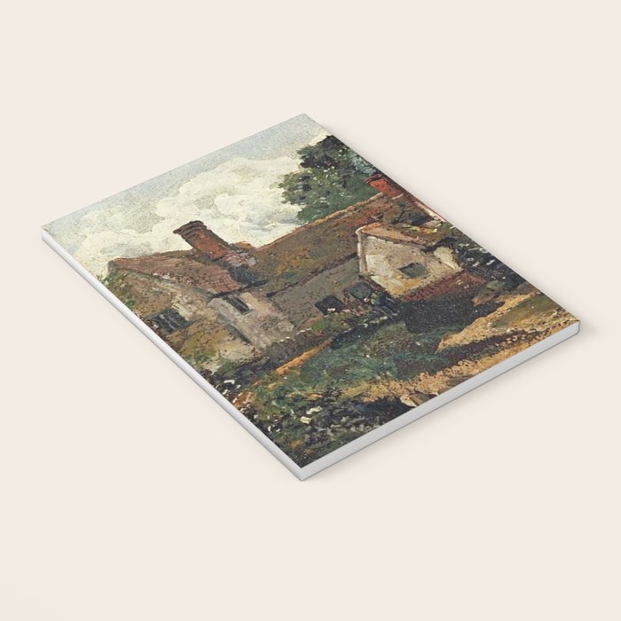 Vintage painting of a house by John Constable Notebook Gallery Image 3