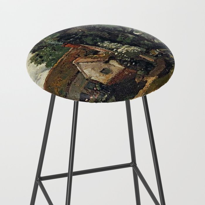 Vintage painting of a house by John Constable Stool Gallery Image 2