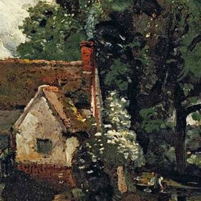 Vintage painting of a house by John Constable Coffee Mug Gallery Image 2