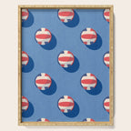 BALLS Volleyball - pattern Serving Tray Gallery Image 1
