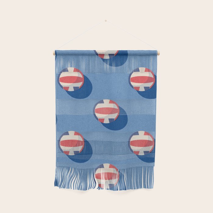 BALLS Volleyball - pattern Wall Hanging Gallery Image 1