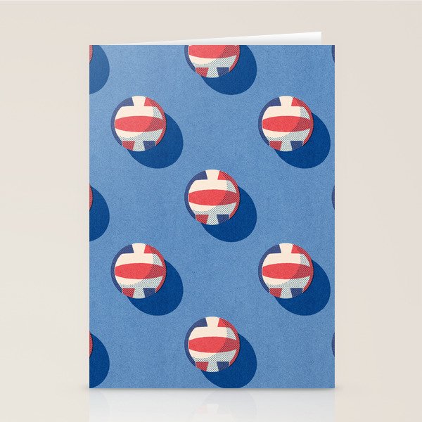 BALLS Volleyball - pattern Stationery Card Gallery Image 2