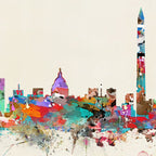 Washington dc skyline Coffee Mug Gallery Image 2