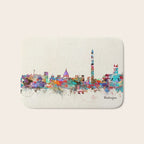 Washington dc skyline Bath Mat Gallery Image 1