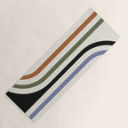 Bold Curvature Stripes VIII Yoga Mat Gallery Image 1
