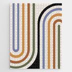 Bold Curvature Stripes VIII Jigsaw Puzzle Gallery Image 1