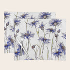 Blue Cornflowers, Illustration Placemat Gallery Image 1