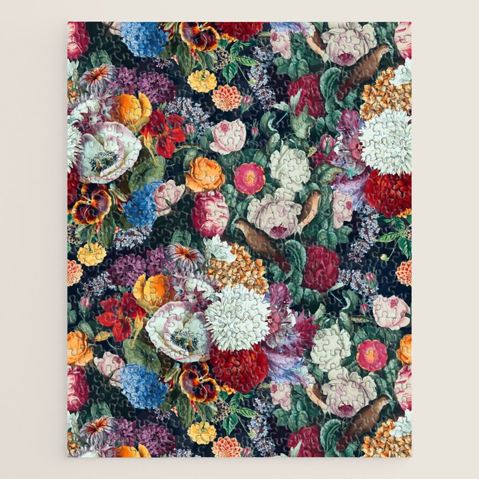 EXOTIC GARDEN - NIGHT XIII Jigsaw Puzzle Gallery Image 1