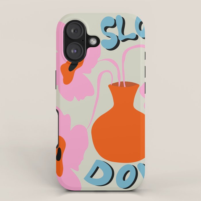 Slow Down iPhone Case Gallery Image 1