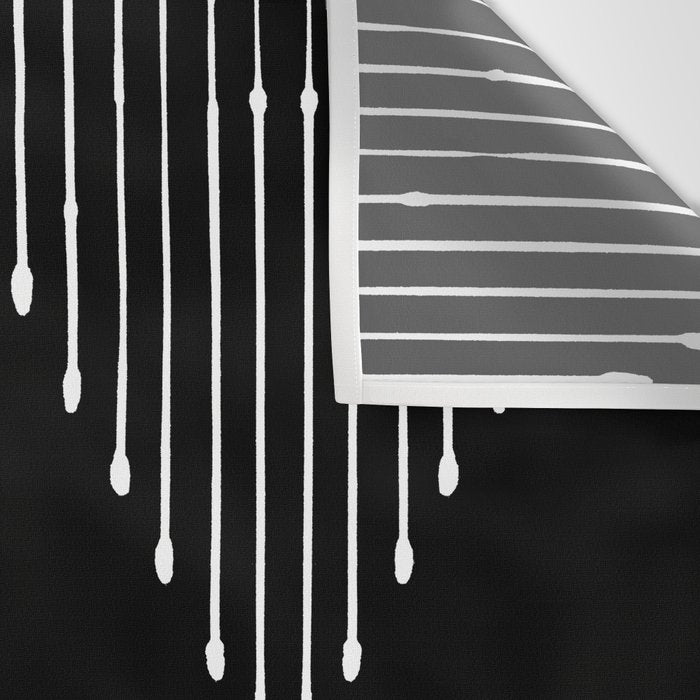 Geo (Black) Wall Tapestry Gallery Image 3