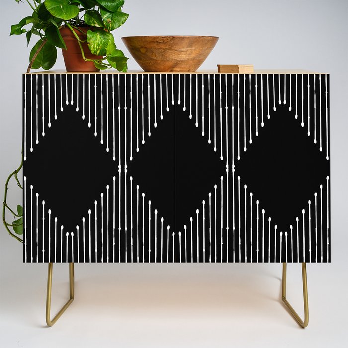 Geo (Black) Credenza Gallery Image 1