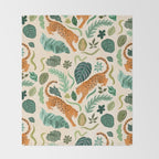 Botanical Garden Throw Blanket Gallery Image 2