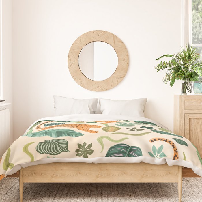 Botanical Garden Duvet Cover Gallery Image 3
