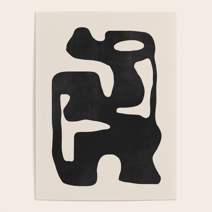 Modern Abstract Shapes 42 Poster Gallery Image 1