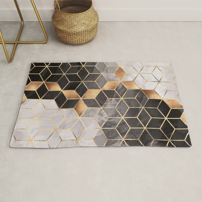 Smoky Cubes Rug Gallery Image 1