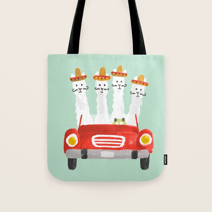 The four amigos Tote Bag Gallery Image 1