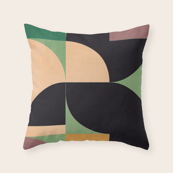 Geometric Shapes 251 Throw Pillow Gallery Image 6
