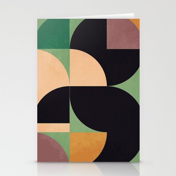 Geometric Shapes 251 Stationery Card Gallery Image 2