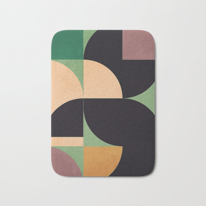 Geometric Shapes 251 Bath Mat Gallery Image 1
