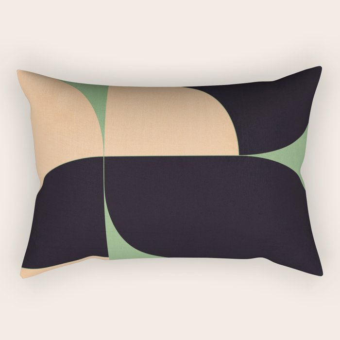 Geometric Shapes 251 Rectangular Pillow Gallery Image 1