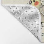 Anatomy of a Cockatiel Bath Mat Gallery Image 2