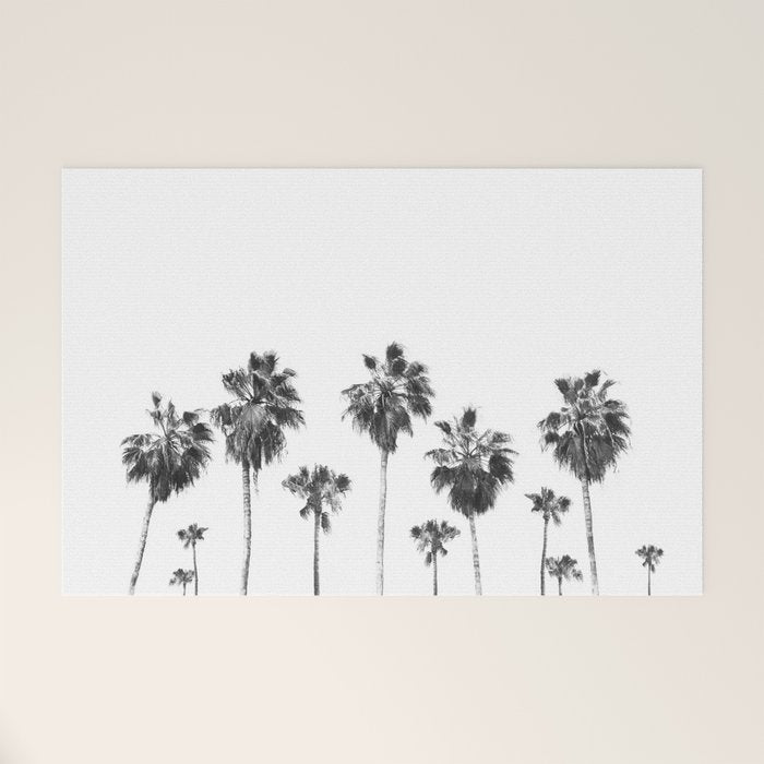 Palm Trees Welcome Mat Gallery Image 1