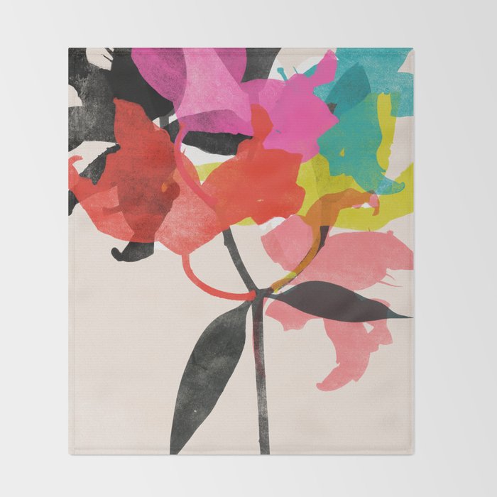 lily 5 Throw Blanket Gallery Image 2