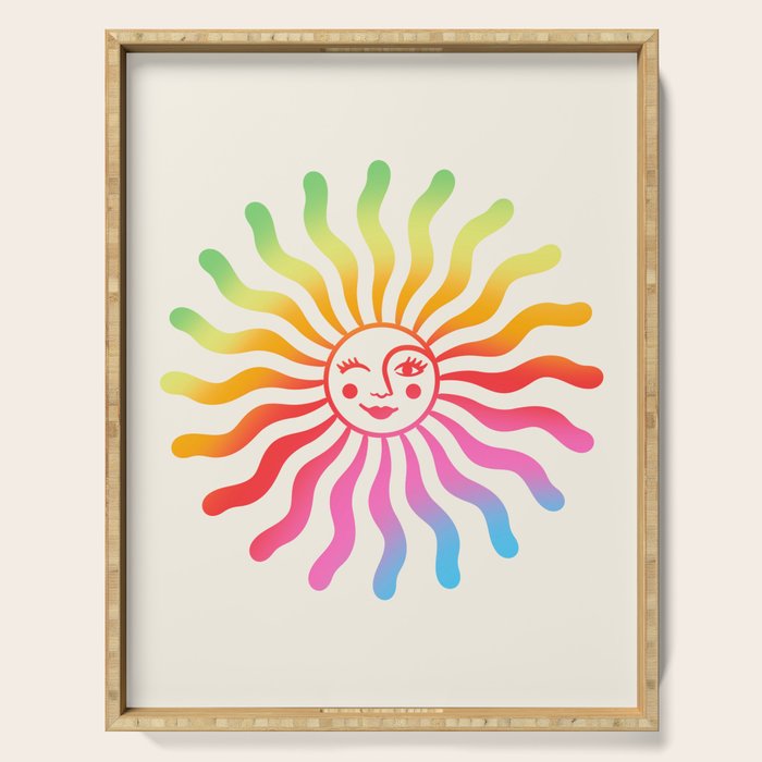 Pride Sun Serving Tray Gallery Image 1