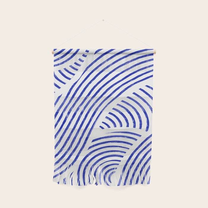 blue summer lines Wall Hanging Gallery Image 1