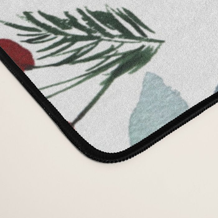 Blue Christmas Desk Mat Gallery Image 4