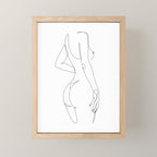 Nip and Butt Mini Art Print Gallery Image 1