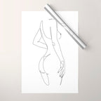 Nip and Butt Wrapping Paper Gallery Image 1