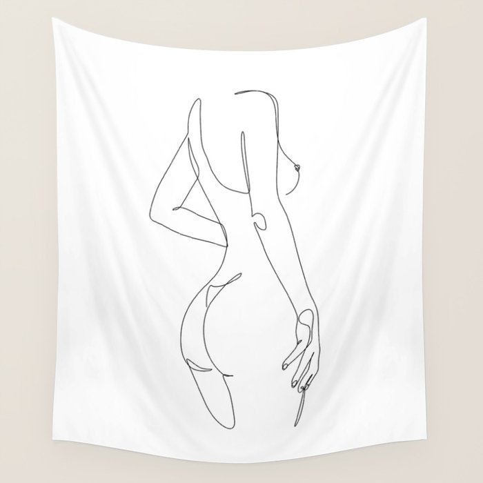 Nip and Butt Wall Tapestry Gallery Image 1