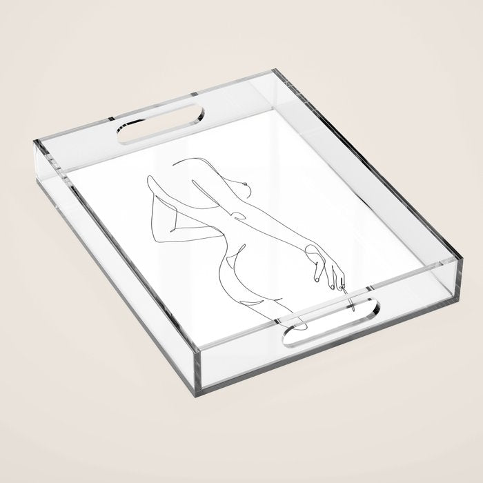 Nip and Butt Acrylic Tray Gallery Image 1