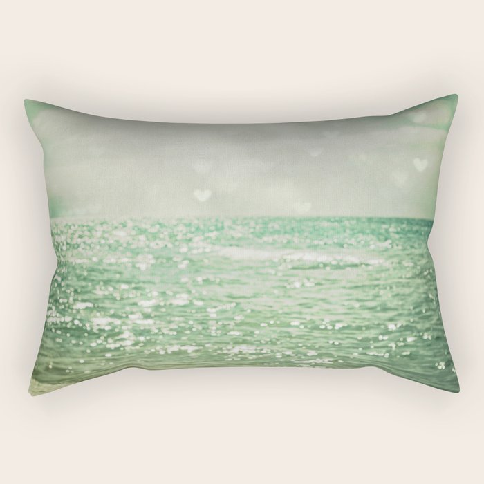 Sea of Happiness Rectangular Pillow Gallery Image 1